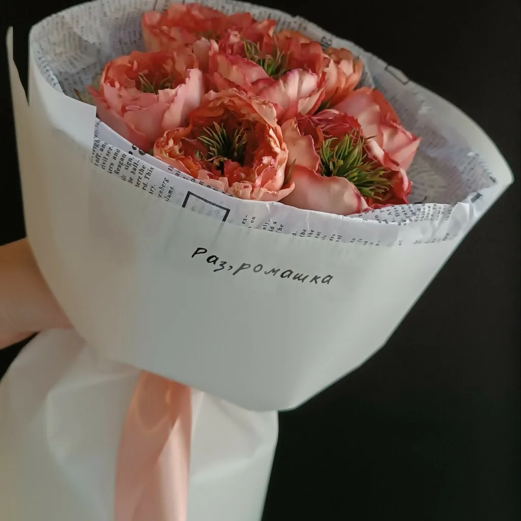 Монобукет из роз